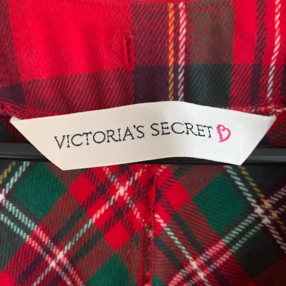 Victoria’s Secret Vintage Tartan Plaid Quality Robe Size XS/S - Picture 6 of 14